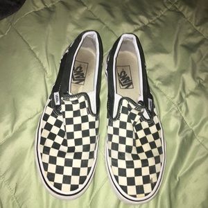 Checkered vans